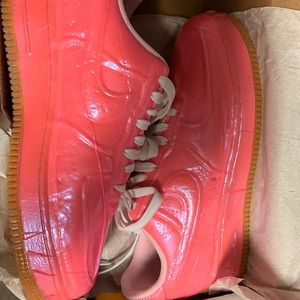 New mens Nike Air Force 1 Experimental sneakers in size 7.5, color “racer pink”